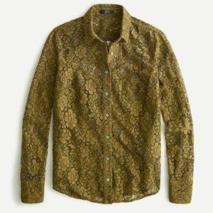 🆕J. Crew Shirt - Lace Blouse with Matching Camisole EUC